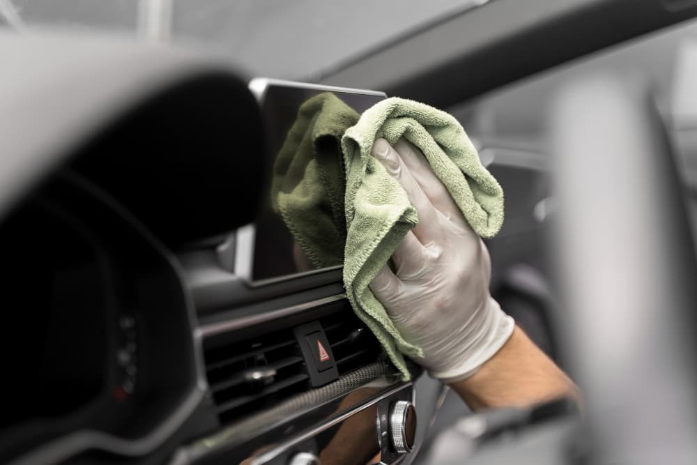 Detailing van een auto — Pro detail